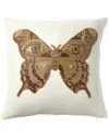 Jonathan Adler Us Muse Butterfly Throw Pillow In Multi