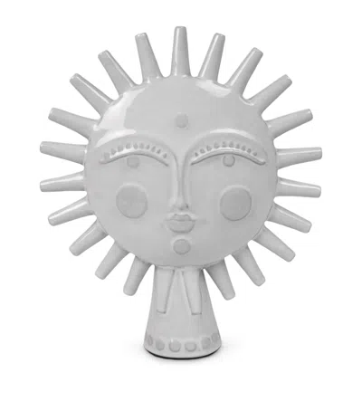 Jonathan Adler Utopia Sun Objet In White