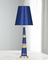 Jonathan Adler Versailles Buffet Lamp In Blue