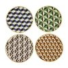 Jonathan Adler Versailles 4-piece Small Plates Set In Multi