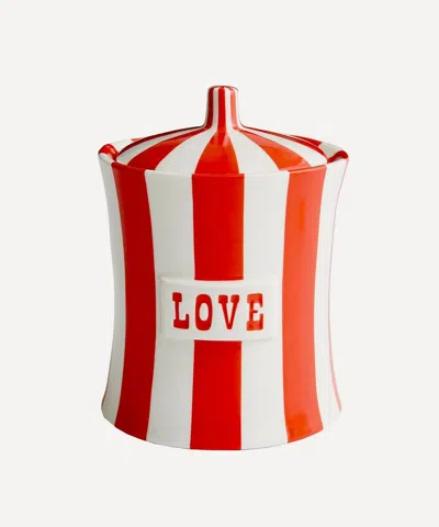 Jonathan Adler Vice Love Ceramic Container