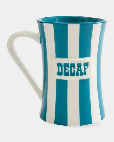Jonathan Adler Vice Striped Mug In Blue