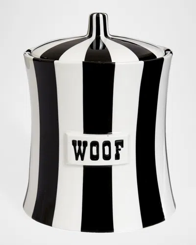 Jonathan Adler Vice Woof Canister In Multi
