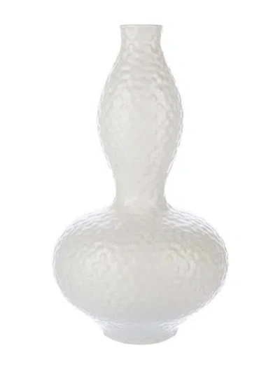 Pre-owned Jonathan Adler Vintage Vase In White