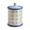 Jonathan Adler Gilded Wasp Candle In Blue