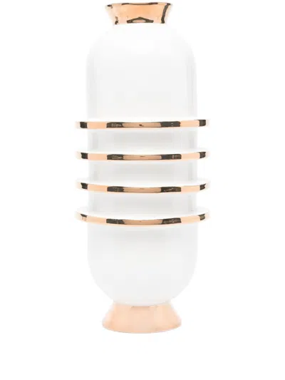 Jonathan Adler White Orbit Capsule Vase