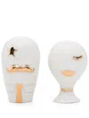 Jonathan Adler Mr. & Mrs. Muse Salt And Pepper Set (set Of Two) In White