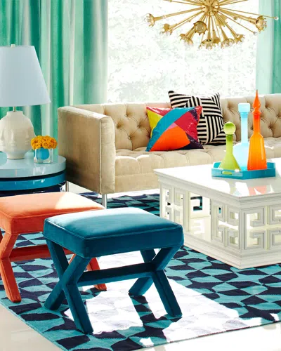 Jonathan Adler X Bench In Blue/green