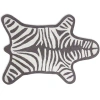 Jonathan Adler Zebra Bathmat In Gray