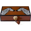 Jonathan Adler Zebra Lacquer Jewelry Box