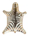 Jonathan Adler Zebra Stacking Dish In Gold