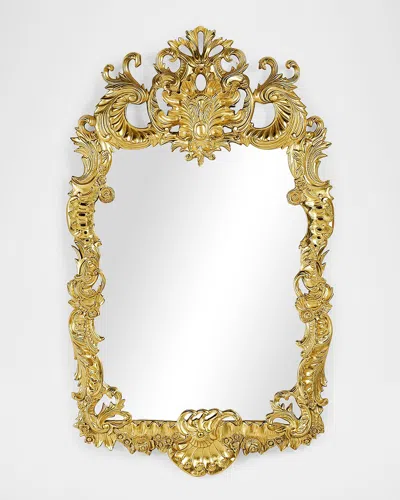 Jonathan Charles Buckingham 56" Gilded Wall Mirror In Gold