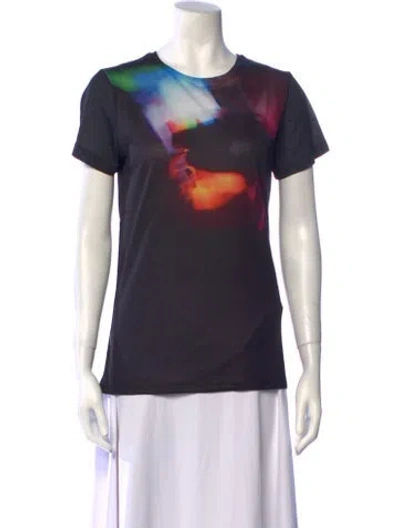 Pre-owned Jonathan Cohen Graphic Print Crew Neck T-shirt W/ Tags In Multi