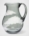 Jonathan Hansen In The Clouds Jug, Gray - 52 Oz. In Green