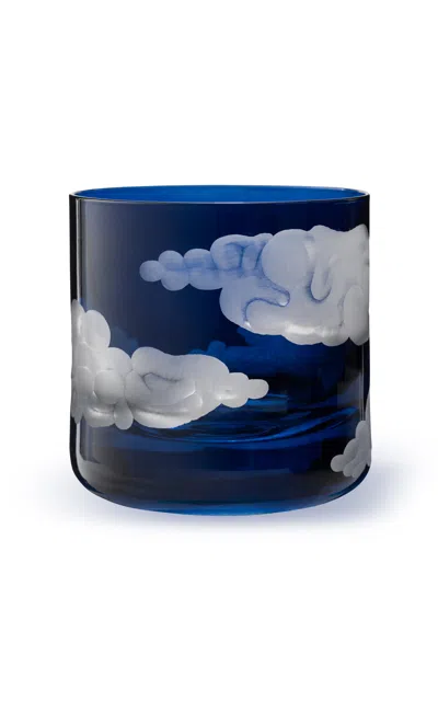 Jonathan Hansen In The Clouds Rock Tumbler In Multi