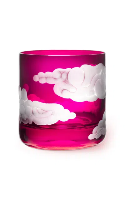Jonathan Hansen In The Clouds Rock Tumbler In Multi