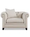 Jonathan Louis Kallison Fabric Arm Chair, Exclusively At Macy's In Sand
