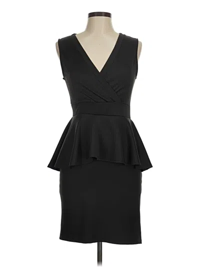 Pre-owned Jonathan Martin Cocktail Dress In Black