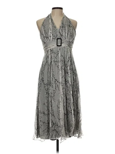 Pre-owned Jonathan Martin Cocktail Dress In Gray