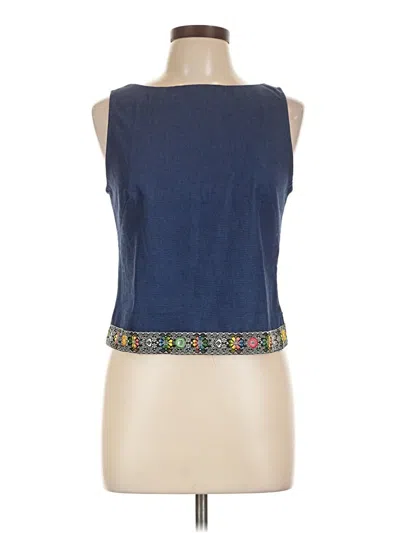 Pre-owned Jonathan Martin Sleeveless T-shirt In Blue