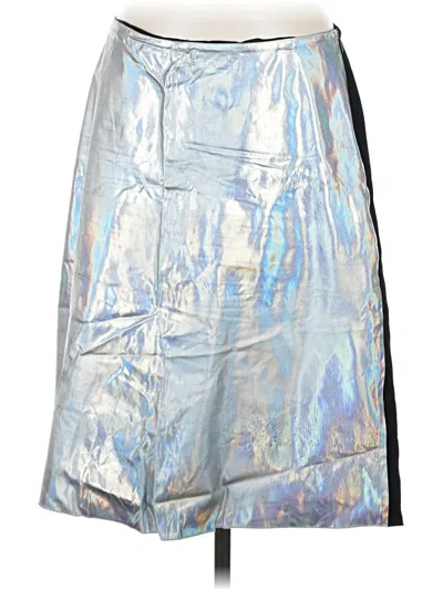 Pre-owned Jonathan Saunders Casual Skirt In Silver