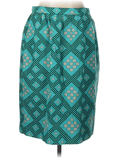 Pre-owned Jonathan Saunders Casual Skirt In Teal