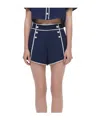 Simkhai Crosby Shorts In Multicolor