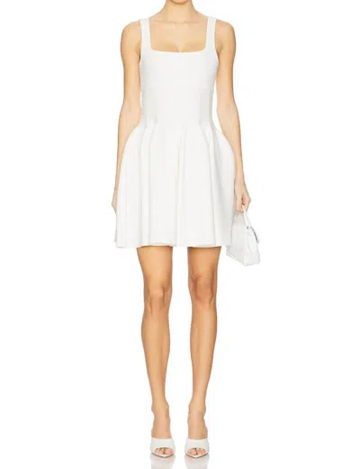 Simkhai Elektra Mini Dress In Ivory In White
