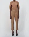 JONATHAN SIMKHAI ELISA BELTED CARGO PANTS IN THORN