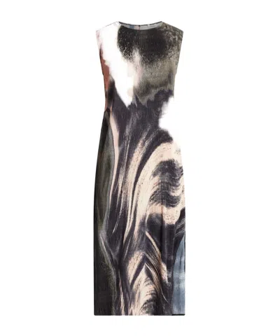 Jonathan Simkhai Evana Watercolour-effect Midi Dress