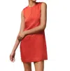Jonathan Simkhai Fallon Dress In Flame In Red