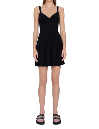 Jonathan Simkhai Ilaria Mini Dress In Black