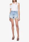 Simkhai Irena Cut-out Tank Top In White