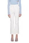 Jonathan Simkhai Jesslyn Cropped Pant In White