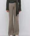 Simkhai Kassandra Boot Cut Pant In Olivine In Grey
