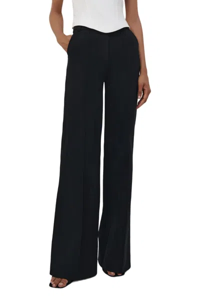 Jonathan Simkhai Kassandra Stretch Bootcut Pant In Black