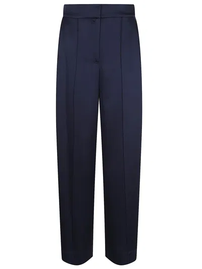 Jonathan Simkhai Kyra Wide Leg Pant In Midnight