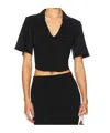 Simkhai Lizzie Short-sleeve Combo Top