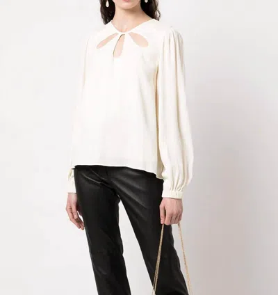 Jonathan Simkhai Louie Top In Ivory In White