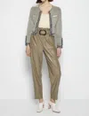 Simkhai Marleigh Recycled Knitwear Jacket With Pockets In Taupe In Beige