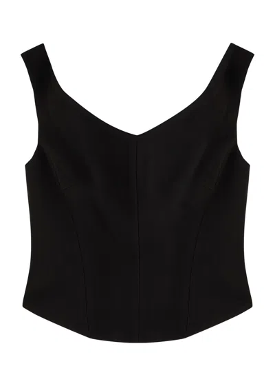 Jonathan Simkhai Off-the-shoulder Top In Black
