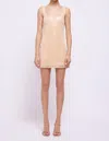 Simkhai Pallas Mini Dress In Lily Orange In Multi