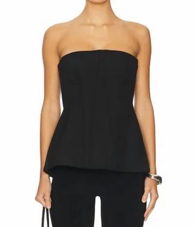 Jonathan Simkhai Parker Top In Black