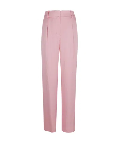 Simkhai Pleat-detailing Trousers In Pink