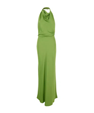 Simkhai Reannon Gown Dress In Green