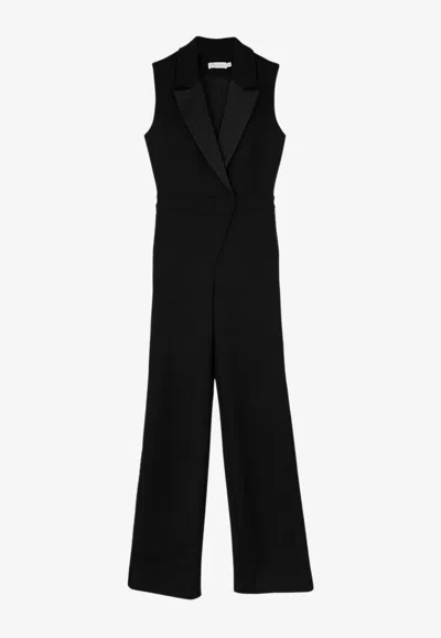 Jonathan Simkhai Rayley Cut-out Detail Jumpsuit In Black