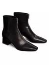 Jonathan Simkhai Ryder Zip Front Boot In Black In Black
