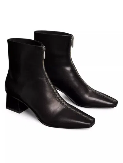 Jonathan Simkhai Ryder Zip Front Boot In Black