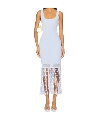 Simkhai Sleeveless Dress In Blue