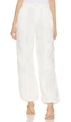 Jonathan Simkhai Standard Hose Im Utility-stil Calista In White
